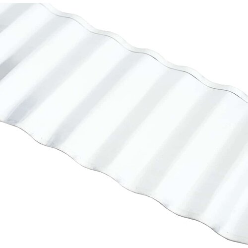  Rubovi Trave 1000 x 25 x 0,03 cm Pocinčani čelik Srebrna Slike