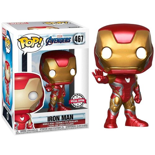Funko pop figure marvel avengers endgame iron man exclusive Slike