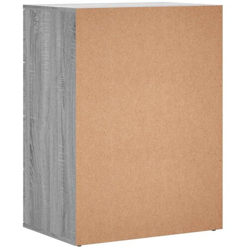  Komoda 2 kosa siva sonoma 60x39x80 cm inženirski les Slike