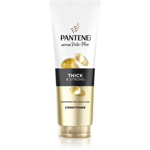 Pantene Pro-V Active Nutri Plex Thick Strong balzam za šibke in poškodovane lase 275 ml Cene