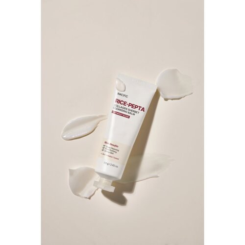 Nacific Rice + Pepta Collagen Sherbet Cleansing Balm balzam za dubinsko či&amp;scaron;ćenje s hidratantnim učinkom 80 g Slike