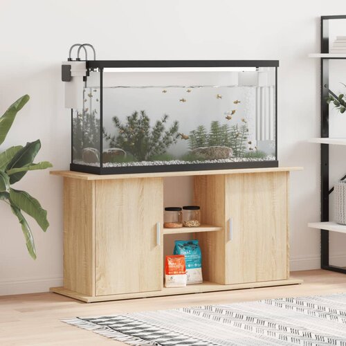  Stalak za akvarij Sonoma hrast 121x41x58 cm Konstruirano drvo Cijene