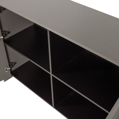 WOOOD Siva komoda v jesenovem dekorju 200x85x44 cm Brock &amp;ndash; Slike