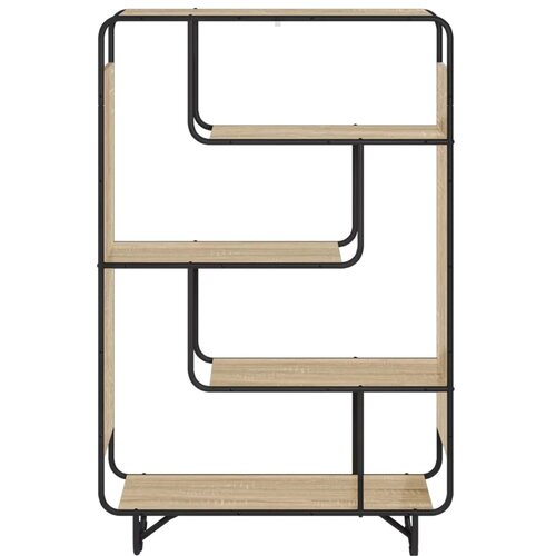  Visoka komoda Hrast sonoma 93 5 x 37 5 x 144 cm Prerađeno drvo - Hrast sonoma 93 5 x 37 5 x 144 cm Slike