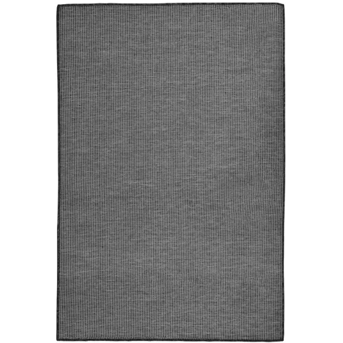 Vanjski tepih ravnog tkanja 120 x 170 cm sivi