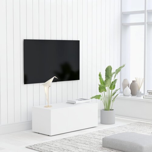 VidaXL TV ormarić bijeli 80 x 34 x 30 cm od iverice Slike