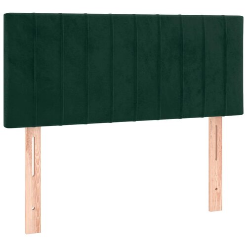 Box spring krevet s madracem tamnozeleni 80 x 200 cm bar&amp;scaron;unasti Slike