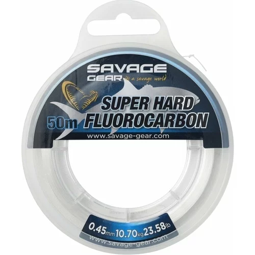 Savage Gear Super Hard Fluorocarbon Clear 0,55 mm 15,90 kg 50 m