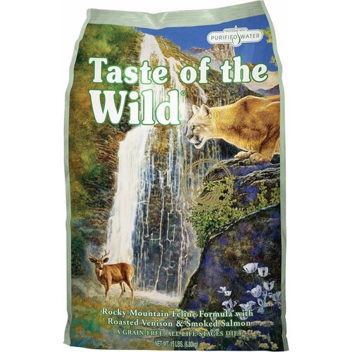 Taste Of The Wild hrana za mačke Rocky Mountain Feline - pečena srna i dimljeni losos 2kg 2+1 GRATIS! Cene