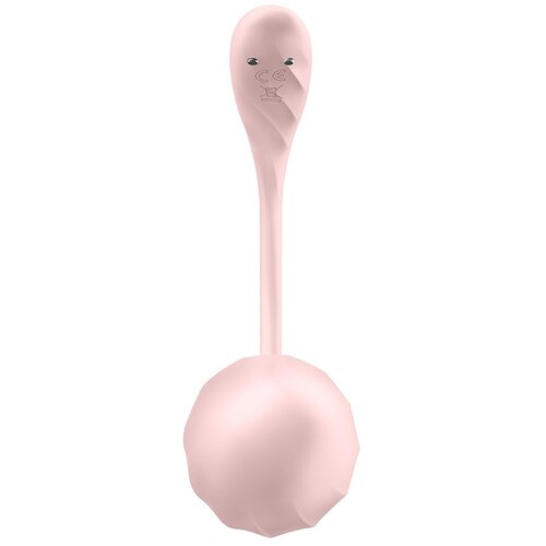 Satisfyer Ribbed Petal - radio vibrirajuće jaje (ružičasto) Slike