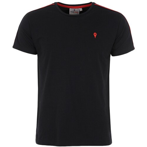 Degré Celsius Majice s kratkimi rokavi T-shirt manches courtes homme CRANER Črna Cene