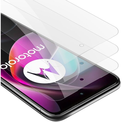 Cadorabo Motorola - za&scaron;čitnim filmom v visoki prosojnosti - 3 -paket kaljeno za&scaron;čitno steklo v 9H trdoti s 3D združljivostjo na dotik, (20695222) Cene