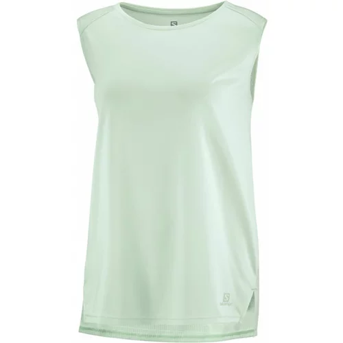 Salomon OUTLINE SUMMER TANK W Ženska majica bez rukava, svijetlo zelena, veličina