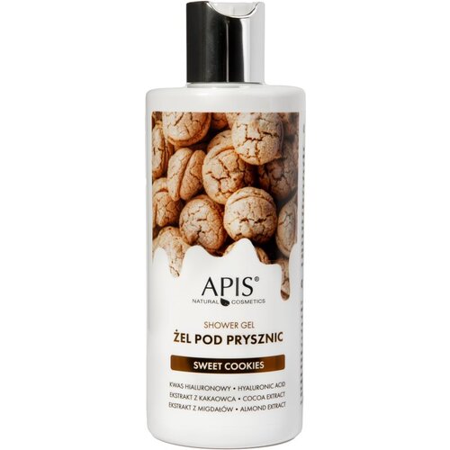 Apis Natural Cosmetics Sweet Cookies regeneracijski gel za prhanje 300 ml Slike