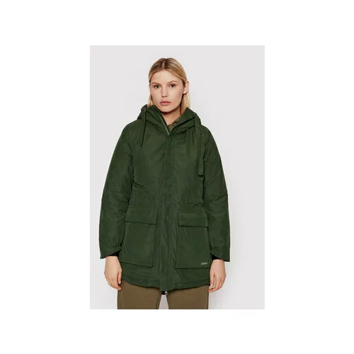 OUTHORN Parka KUDC603 Zelena Relaxed Fit