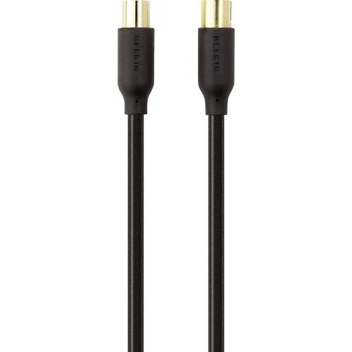 Belkin antene\, SAT priključni kabel [1x 75 Ω antenski moški konektor - 1x 75 Ω antenski ženski konektor] 2.00 m 78 dB pozlačeni konektorji črna, (20431911) Cene