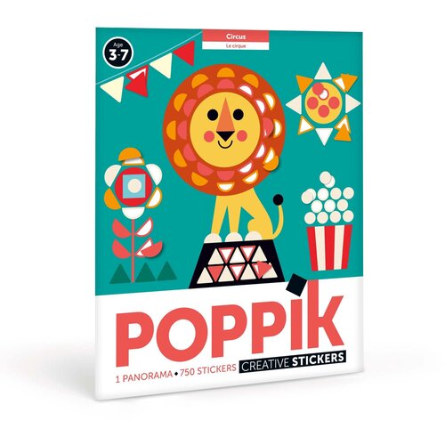 Poppik Panorama od nalepnica: Cirkus 3-7 Slike