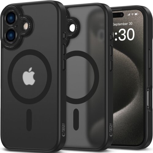 TECH-PROTECT OVITEK MAGCAM ZA IPHONE 16 MAGSAFE MAT ČRNA ZA IPHONE 16, (21971898) Cene