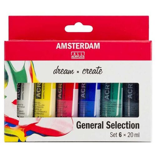  Boja akrilna Amsterdam , 6x20ml Cijene