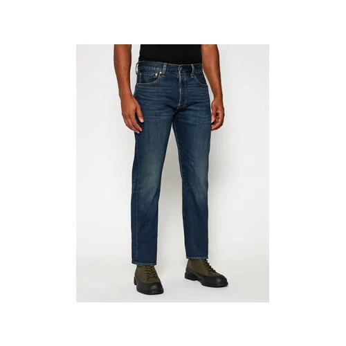 Levi's Jeans hlače 501® 00501-3061 Mornarsko modra Original Fit