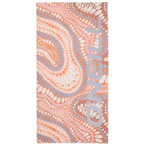 O'neill Brisače za na plažo Serviette de plage seacoast orange 100% coton Oranžna Cene