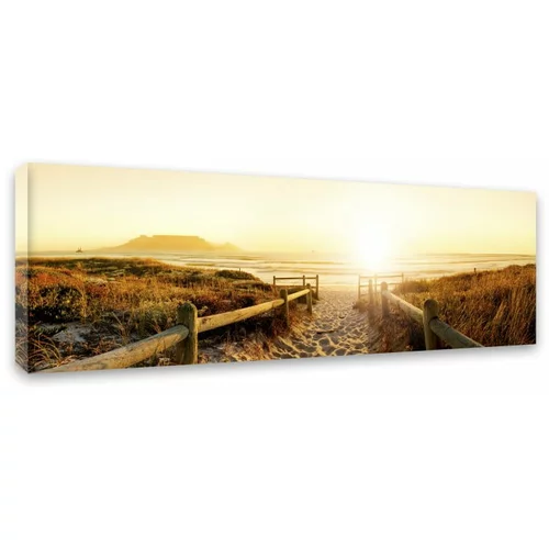 Styler Slika Canvas Harmony Beach II, 45 x 140 cm