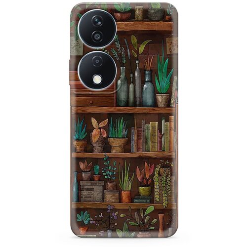 Maska ultra tanki print clear za honor X7b Slike