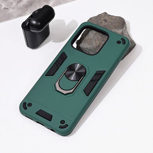  Torbica Hard Ring za Honor x6b tamno zelena Cene