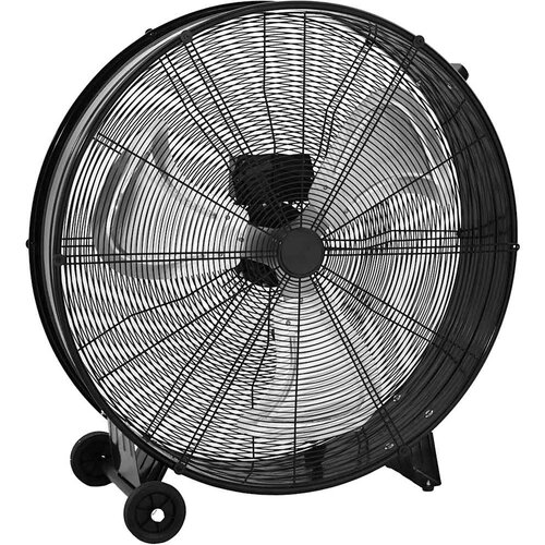  Industrijski ventilator s bubnjem 77 cm 187,7 W crni Cijene