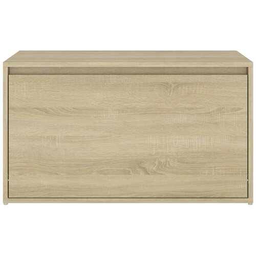  Klupa za hodnik 80 x 40 x 45 cm boja hrasta konstruirano drvo Slike