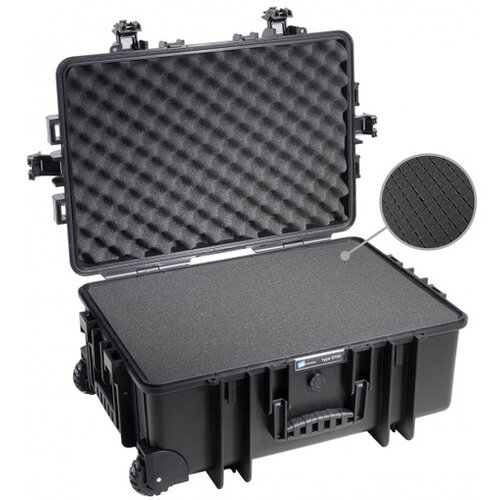 Bw International B&amp;amp;W Outdoor Case 6700 with pre-cut foam (SI) black Slike