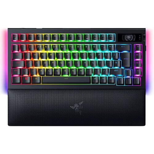 Razer BlackWidow V4 Pro 75% US brezžična tipkovnica z oranžnimi stikali Cene
