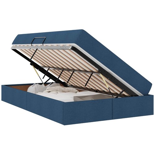 vidaXL Postelja z dodatnim prostorom za shranjevanje in vzmetnico, (5000099438) Cene