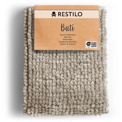 Restilo Bež kopalniška preproga 70x120 cm Bati – Cene