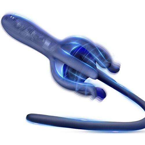 SuperLove Tentacle &amp;amp; Urethral Sounding Dilator Vibrator Slike