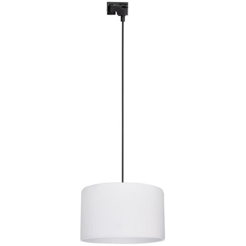  Luster na sajli za &scaron;inski sistem TRACER 1xE27/15W/230V, prečnika 38 cm, crna/bela Cene