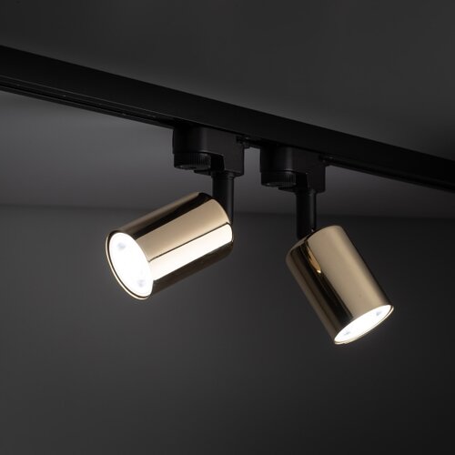  Reflektor za &amp;scaron;inski sistem TOP 1xGU10/10W/230V zlatna/crna Slike