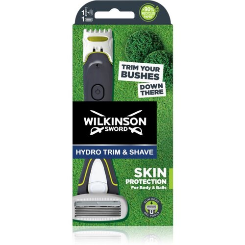 Wilkinson Sword Hydro Trim and Shave Skin Protection For Body and Balls električni aparat za brijanje 1 kom Cijene