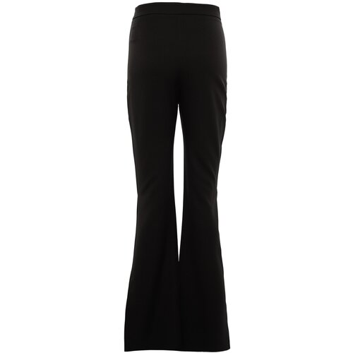 Trendyol black slit trousers Cene