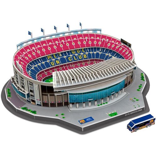 Barcelona 3D puzzle stadion Camp Nou FC 98 dijelova Slike