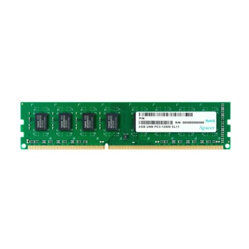 Apacer RAM DDR-3 4GB PC12800 512x8 1600 Mhz 240PIN CL11 AU04GFA60CATBGC Cene