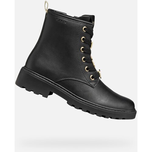 Geox Black Girls Ankle Boots Casey Harry Potter - Girls Cene