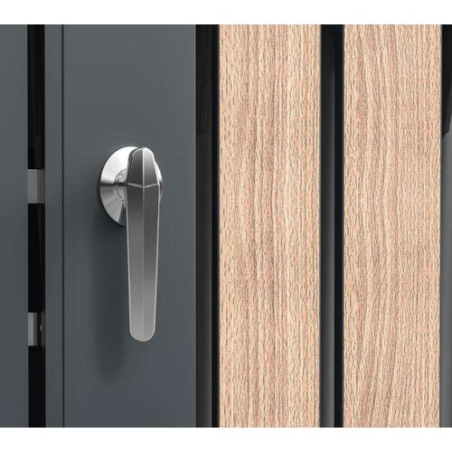  Westman - Spremi&amp;scaron;te za 5 kanti za smeće s krovom za biljke Planta | 5x240L | 84x332x124 cm - BRANDED IN GERMANY Slike