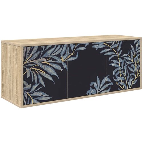  ormar za montažu na zid DOKKUM 102 x 33 x 40 cm Hrast sonoma Slike