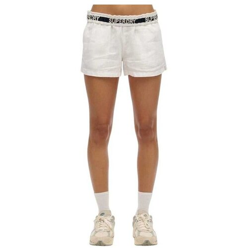 Superdry laneni ženski &amp;scaron;orts Slike