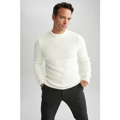 Defacto Standard Fit Crew Neck Knitwear Pullover