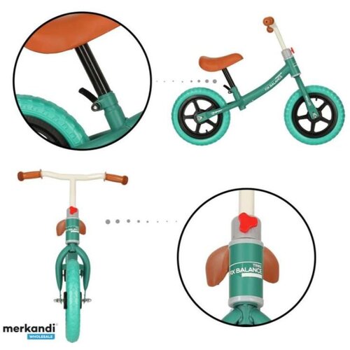 Trike fix bicikl bez pedala tirkizni Slike