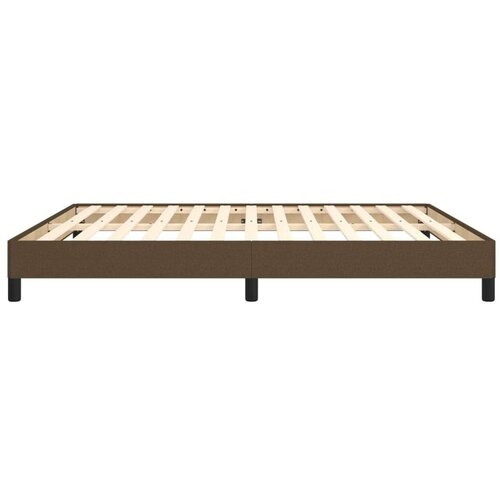 VidaXL okvir za krevet tamnosmeđi 180x200 cm od tkanine Slike