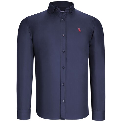 Dewberry G725 MEN&amp;#039;S SHIRT-LIGHT NAVY BLUE Slike