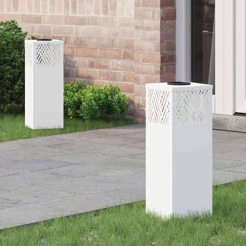  Solarna LED svjetlost za stazu 2 pcs Bijelo Cijene